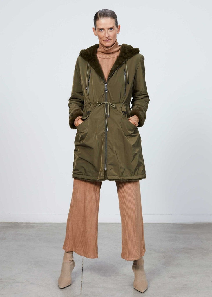 Parka réversible kaki - KAKI