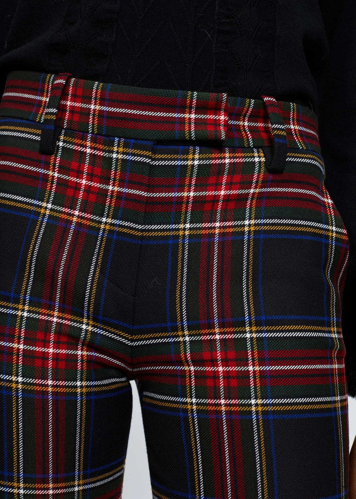 Pantalon à carreaux