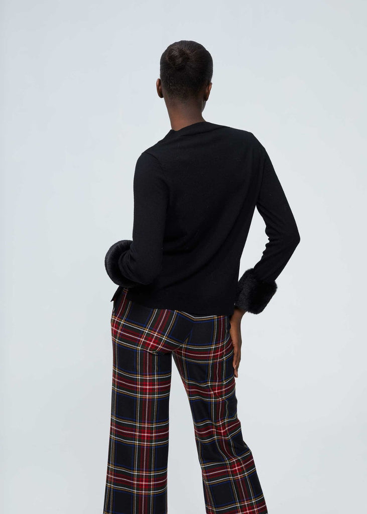 Pantalon à carreaux