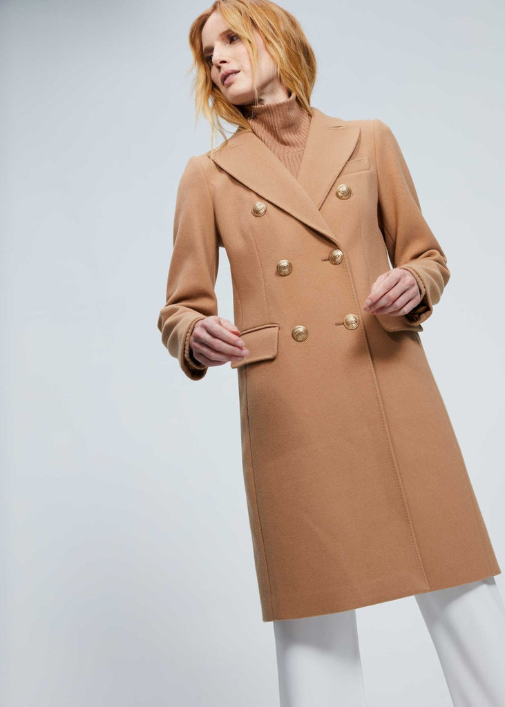 Manteau boutons officier