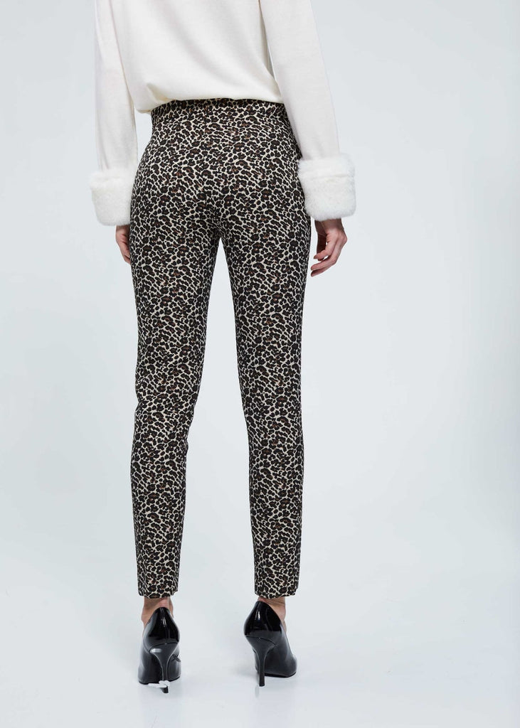 Pantalon imprimé léopard
