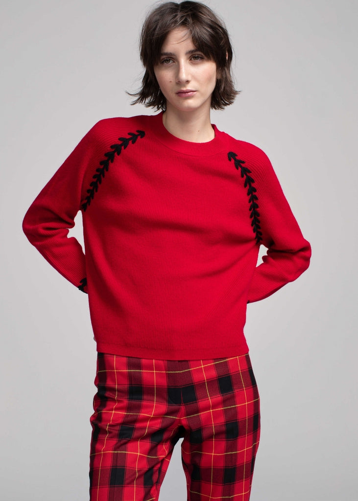 Pull rouge long best sale