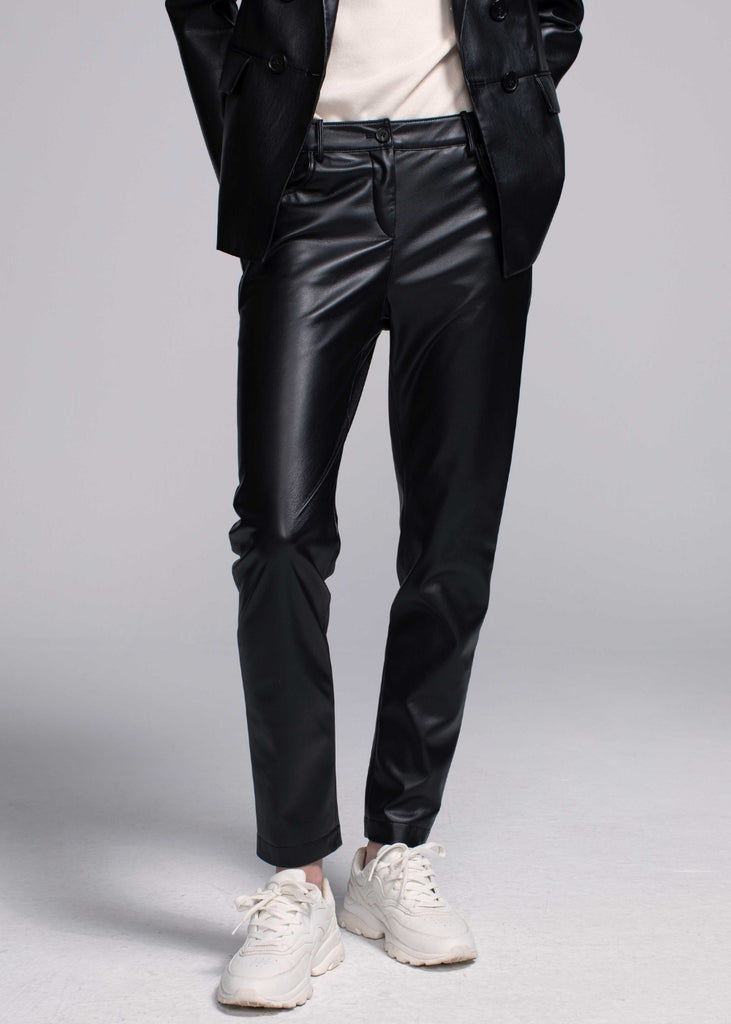 En noir leather pants outlet