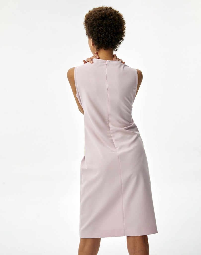 Robe nouée rose pale  - ROSE_PALE