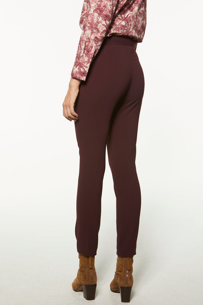 Pantalon droit - GRENAT