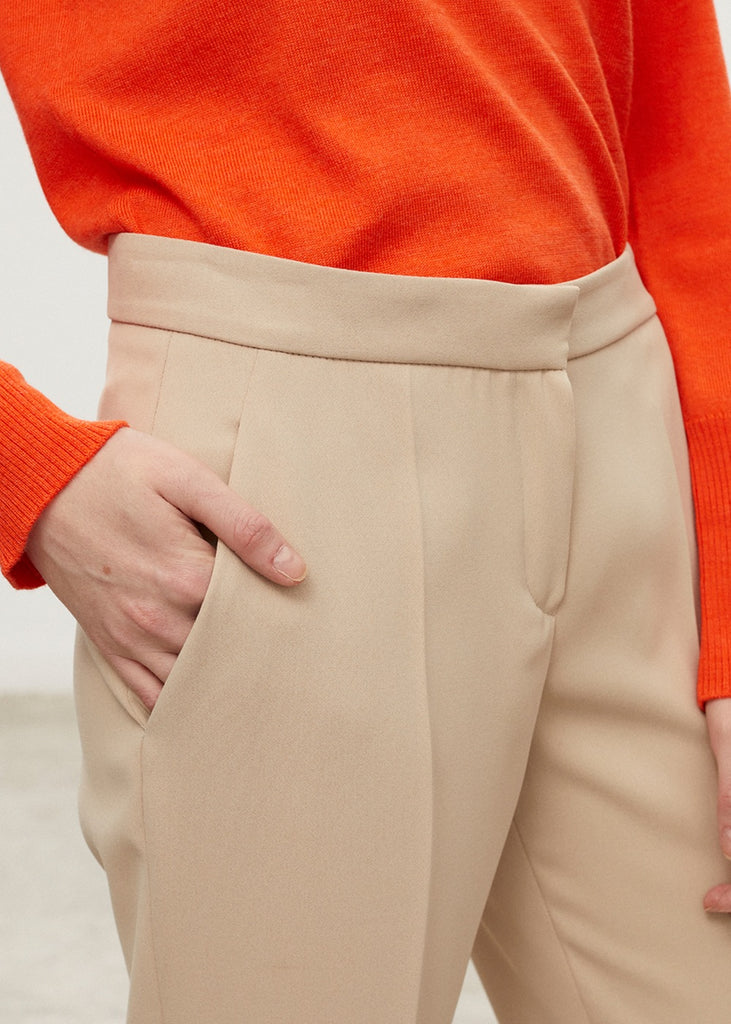 Pantalon droit polyester
