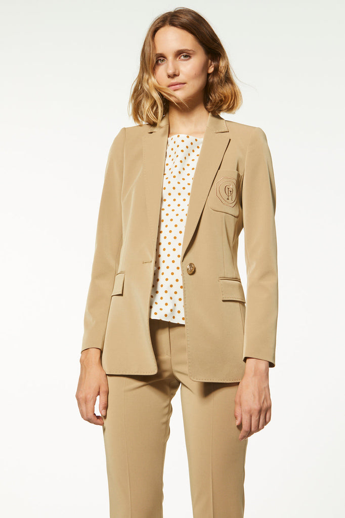 Veste fluide - BEIGE FONCE