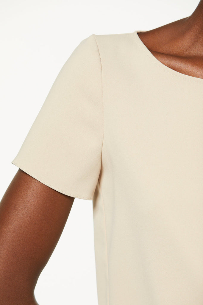 Haut manches courtes - BLANC CASSE