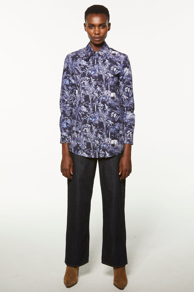 Chemise double col - MARINE