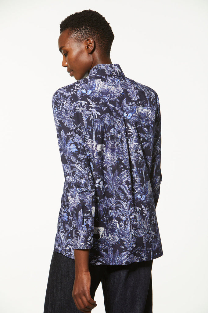 Chemise double col - MARINE