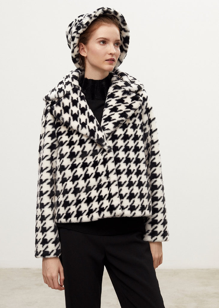 Veste à carreaux