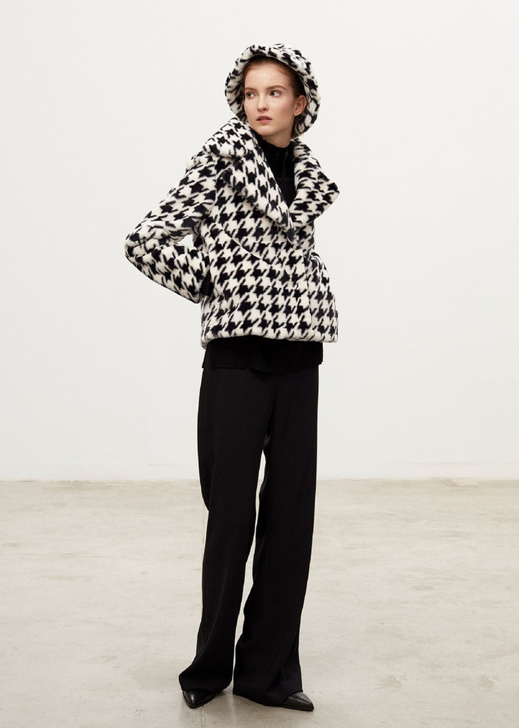 Veste à carreaux