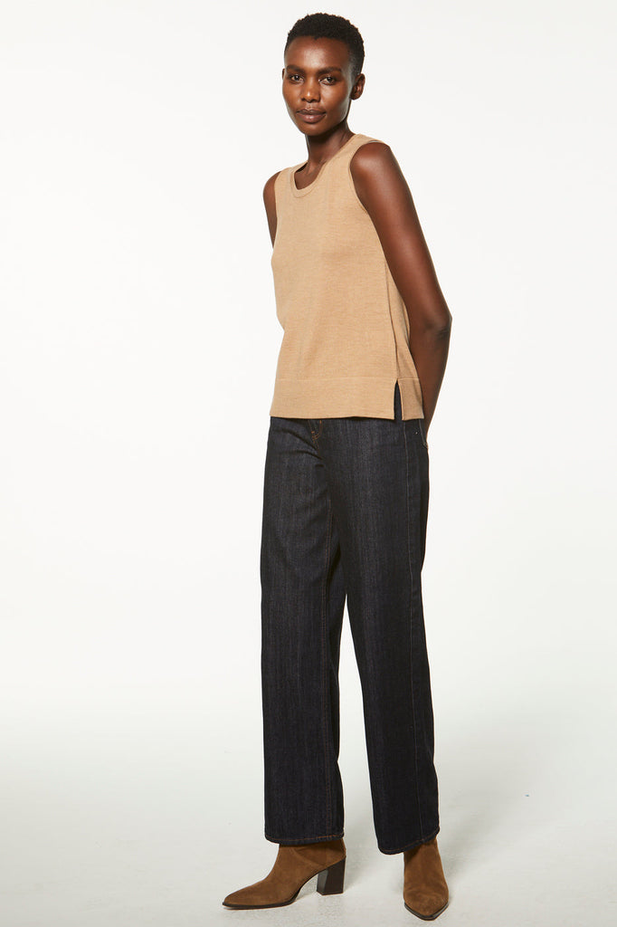Pull sans manches - BEIGE MOYEN