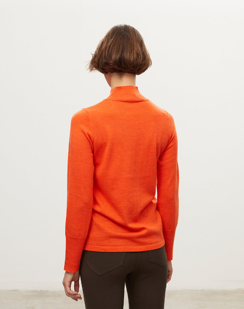 Pull col cheminée