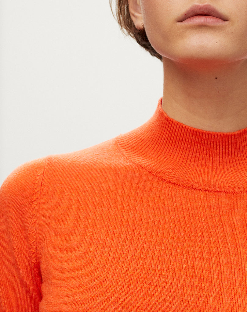 Pull col cheminée