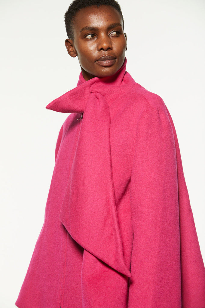 Manteau court - FUSCHIA