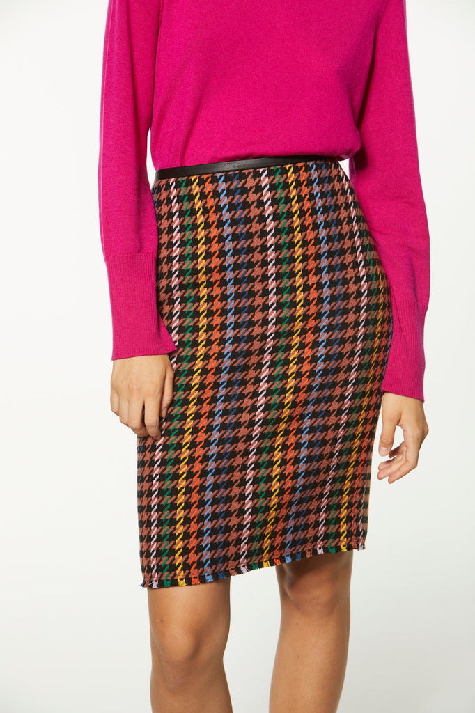 Jupe droite - MULTICOLOR
