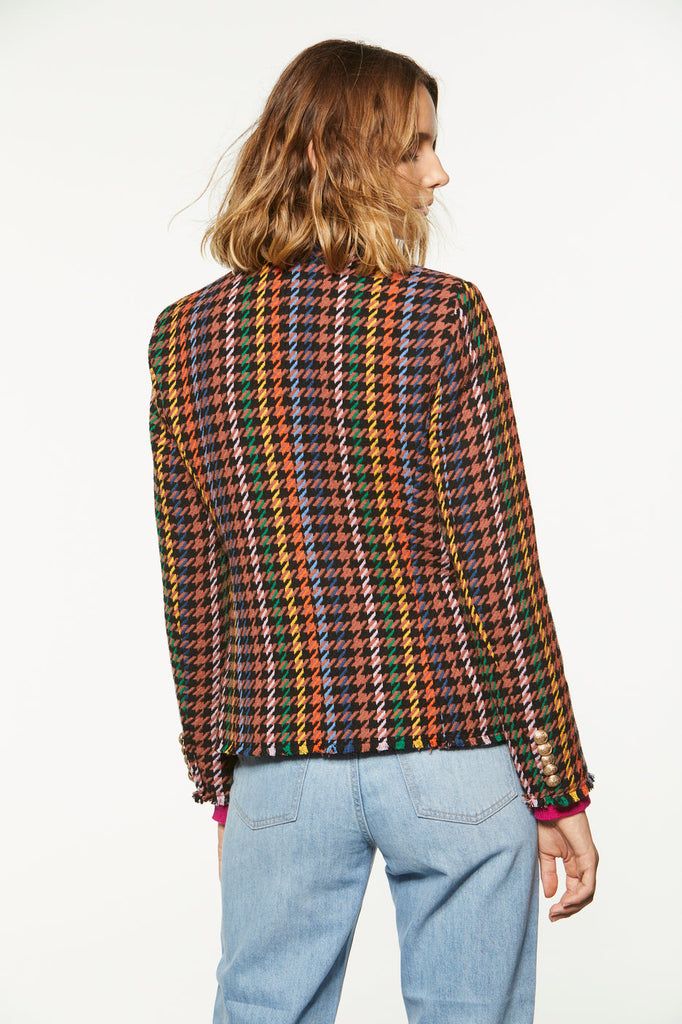 Veste croisée cintrée - MULTICOLOR